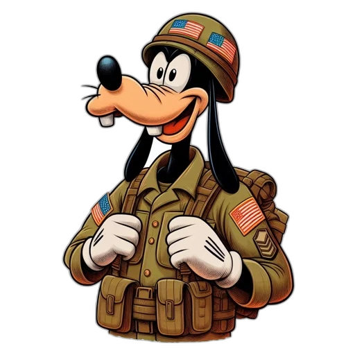 jacket, hat, animal, weapon transparent PNG cut-out