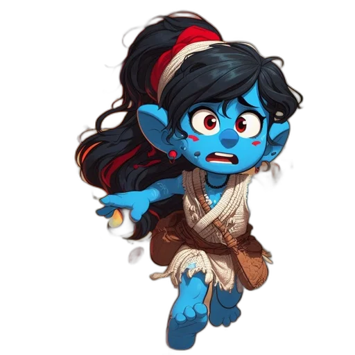 staff, creature, concept art, fantasy art transparent PNG cut-out