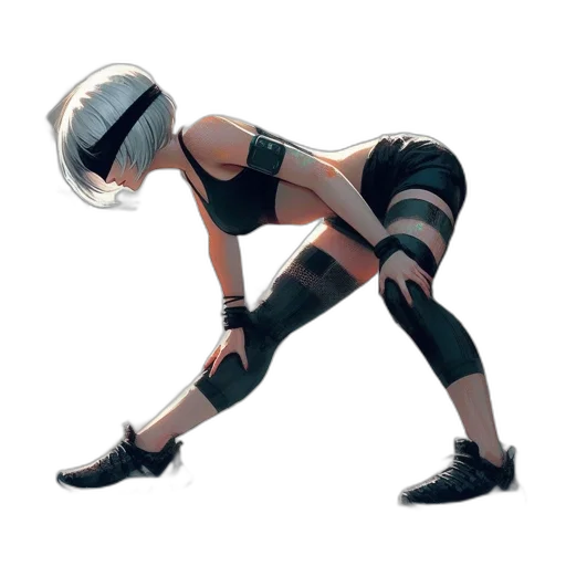robot, creature, concept art, cyberpunk transparent PNG cut-out