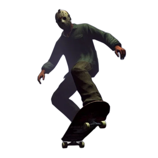 creature, mask, jacket, face transparent PNG cut-out