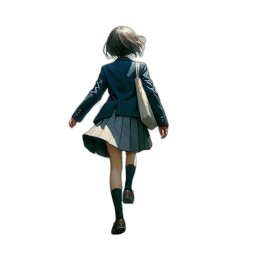 jacket, dress, robot, umbrella transparent PNG cut-out