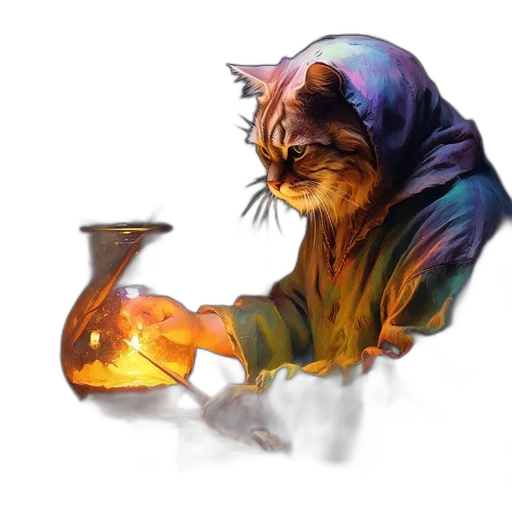 staff, bottle, animal, concept art transparent PNG cut-out