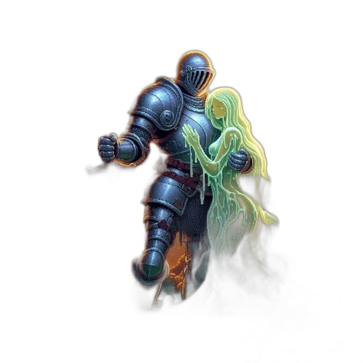sword, dragon, robot, creature transparent PNG cut-out