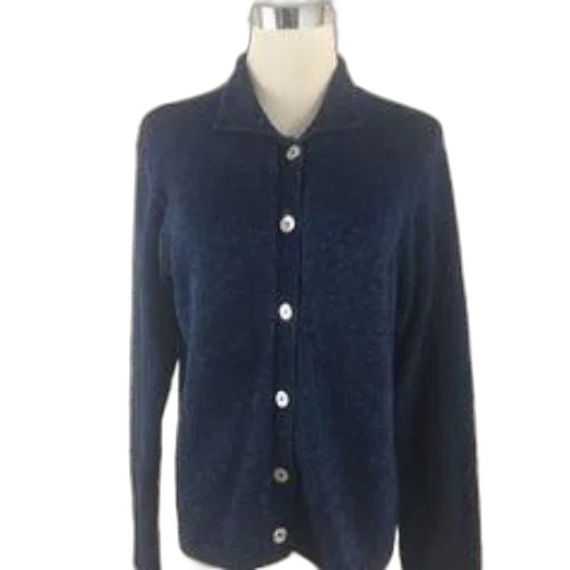 jacket, navy, blue, button-up transparent PNG cut-out