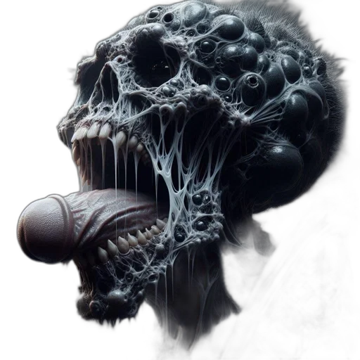 mask, face, creature, hair transparent PNG cut-out