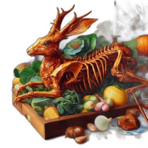 dragon, food, animal, creature transparent PNG cut-out