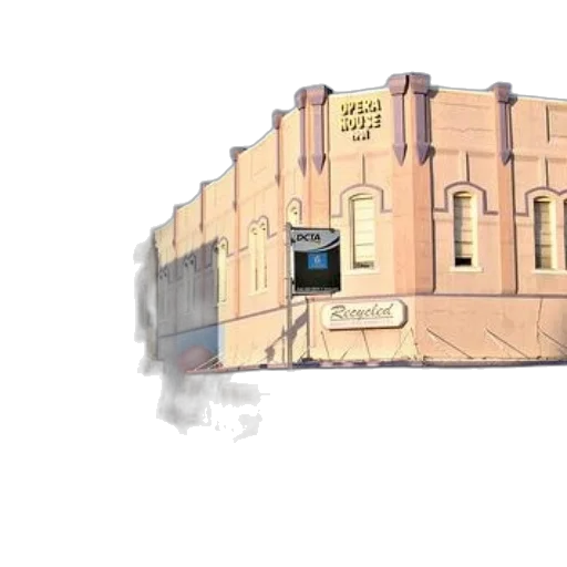 building, concept art, 3d render, photorealistic transparent PNG cut-out