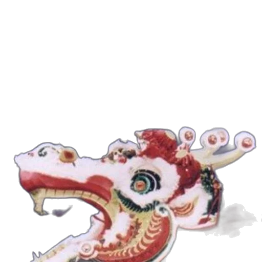 dragon, mask, staff, weapon transparent PNG cut-out