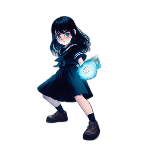 jacket, staff, weapon, dress transparent PNG cut-out