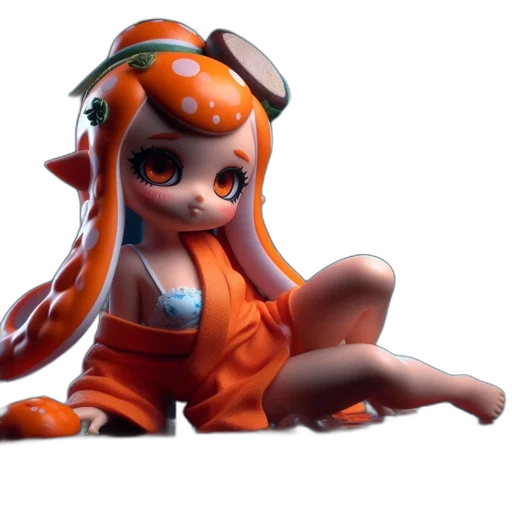 dress, creature, staff, robot transparent PNG cut-out