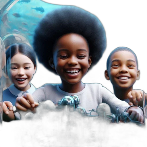 photorealistic, inside, transparent, dome transparent PNG cut-out