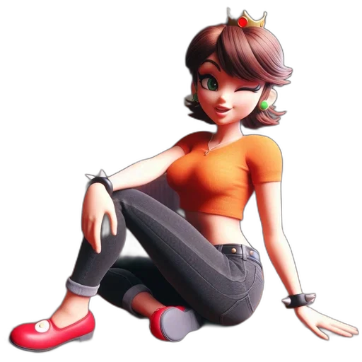 staff, dress, concept art, 3d render transparent PNG cut-out