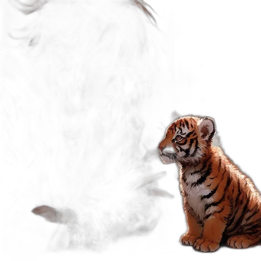 animal, creature, photorealistic, concept art transparent PNG cut-out