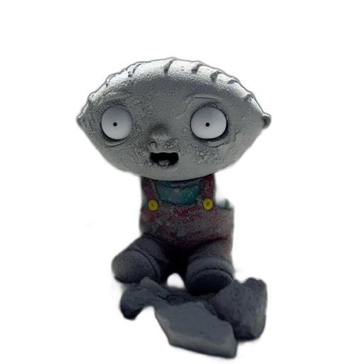 robot, creature, mask, staff transparent PNG cut-out