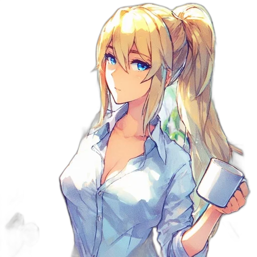 dress, staff, dragon, weapon transparent PNG cut-out