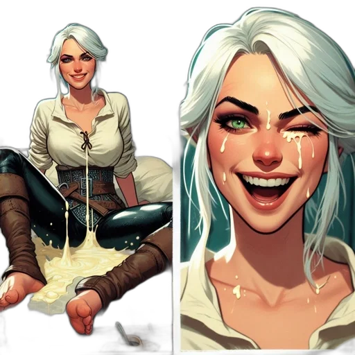 comic book art, concept art, fantasy art, earth tones transparent PNG cut-out