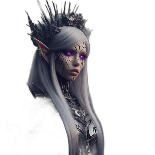 staff, mask, face, creature transparent PNG cut-out