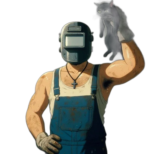 robot, animal, mask, weapon transparent PNG cut-out