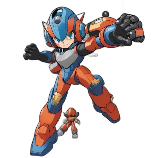 robot, weapon, concept art, 3d render transparent PNG cut-out