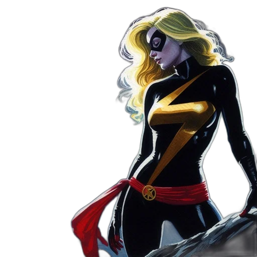 comic book art, concept art, cartoon, watercolor transparent PNG cut-out