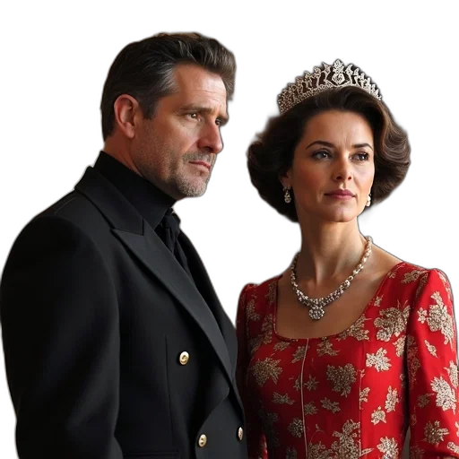 crown, queen, silvia, carl transparent PNG cut-out