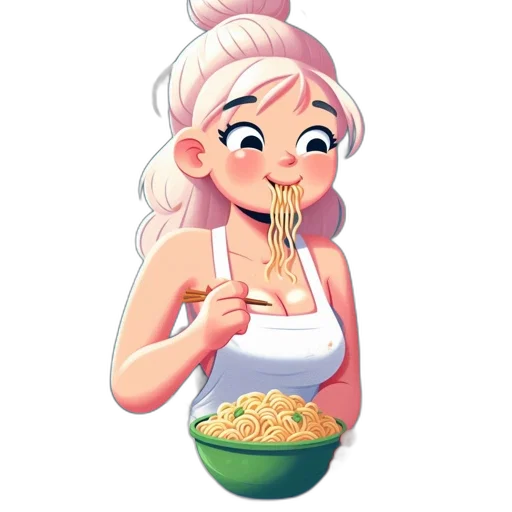 food, cartoon, pixel art, anime transparent PNG cut-out