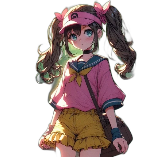 staff, weapon, hat, dress transparent PNG cut-out