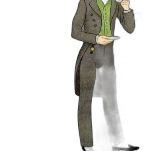 staff, jacket, concept art, cartoon transparent PNG cut-out