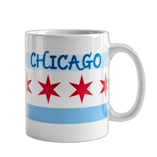 white, coffee, mug, city transparent PNG cut-out