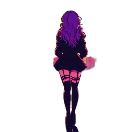 jacket, dress, hair, concept art transparent PNG cut-out