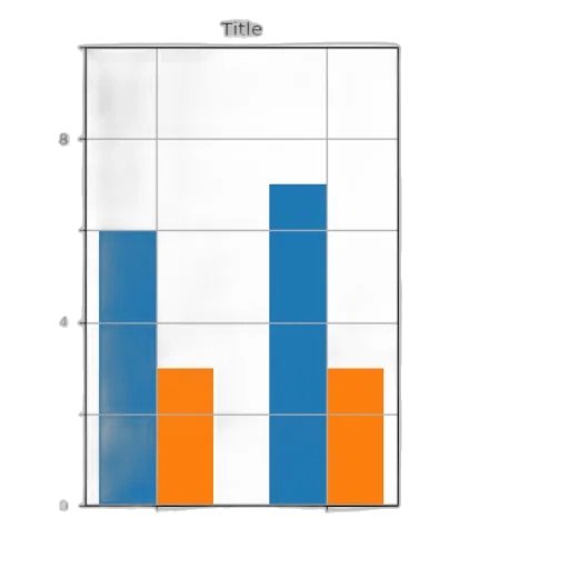 blue, bar, chart, two transparent PNG cut-out