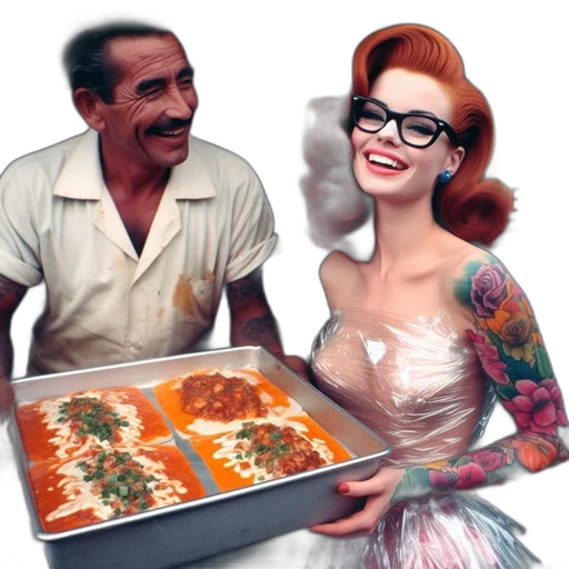 food, photorealistic, concept art, comic book art transparent PNG cut-out
