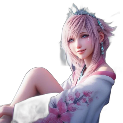 dress, dragon, staff, face transparent PNG cut-out