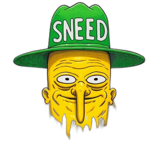 mask, hat, face, pixel art transparent PNG cut-out