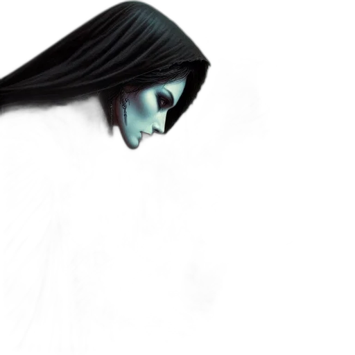 mask, face, creature, hair transparent PNG cut-out