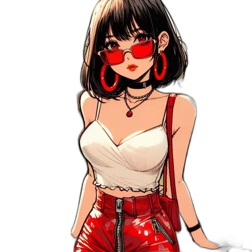 dress, mask, jewelry, jacket transparent PNG cut-out