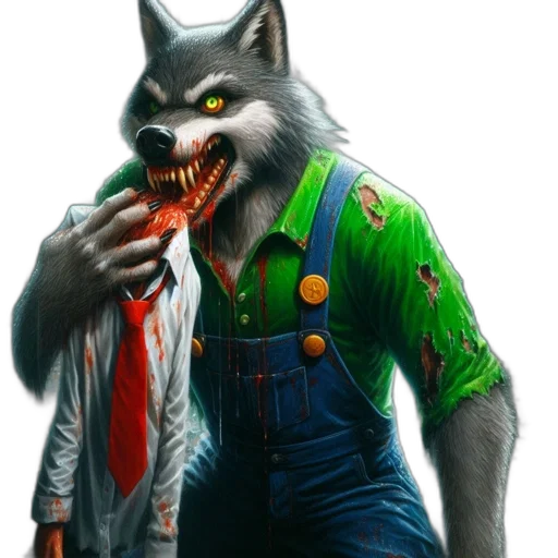 jacket, animal, creature, staff transparent PNG cut-out