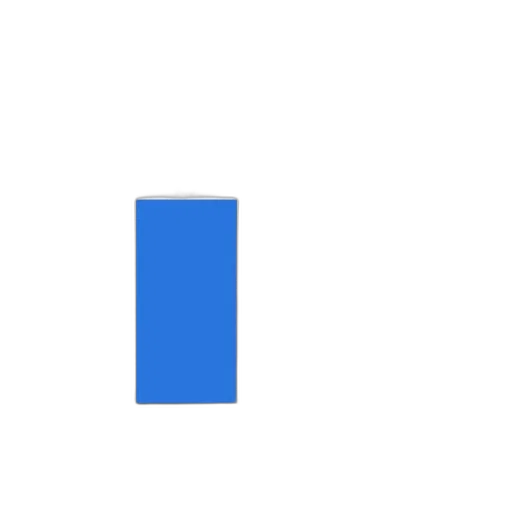 robot, pixel art, blue, monochrome transparent PNG cut-out