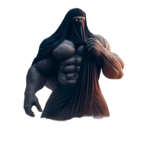 creature, mask, hair, animal transparent PNG cut-out
