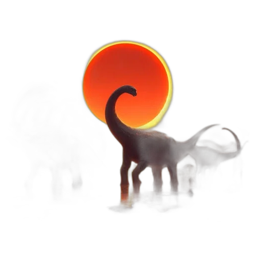 staff, animal, creature, 3d render transparent PNG cut-out