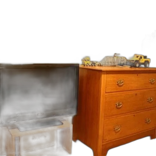 furniture, robot, 3d render, photorealistic transparent PNG cut-out