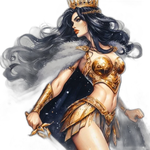 crown, fantasy art, comic book art, concept art transparent PNG cut-out