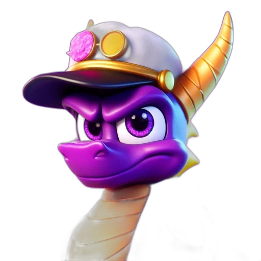 dragon, hat, staff, crown transparent PNG cut-out