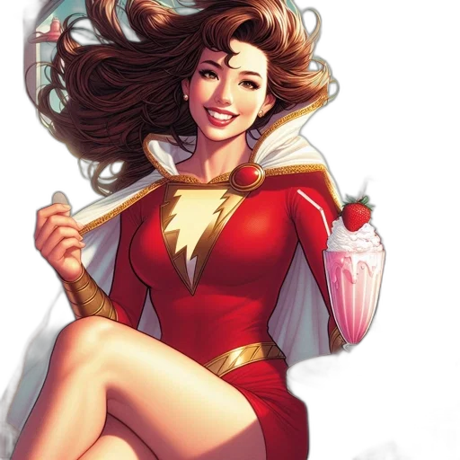 comic book art, fantasy art, concept art, cartoon transparent PNG cut-out