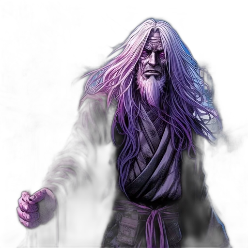 hair, fantasy art, concept art, comic book art transparent PNG cut-out