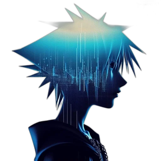 robot, cyberpunk, concept art, anime transparent PNG cut-out