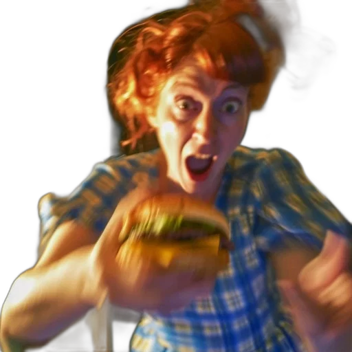 food, face, creature, weapon transparent PNG cut-out