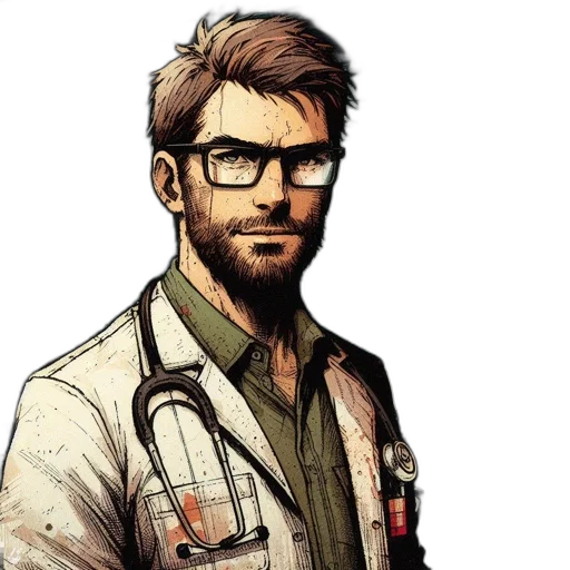staff, comic book art, concept art, cartoon transparent PNG cut-out