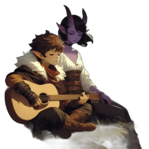 pixel art, concept art, fantasy art, watercolor transparent PNG cut-out