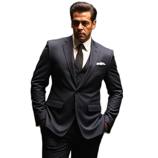 jacket, photorealistic, salman, poses transparent PNG cut-out